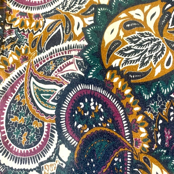 💫HP‼️💫 7 FOR ALL MANKIND Ankle Skinny Jeans in Allover Paisley Print, Size 29 - Picture 4 of 9